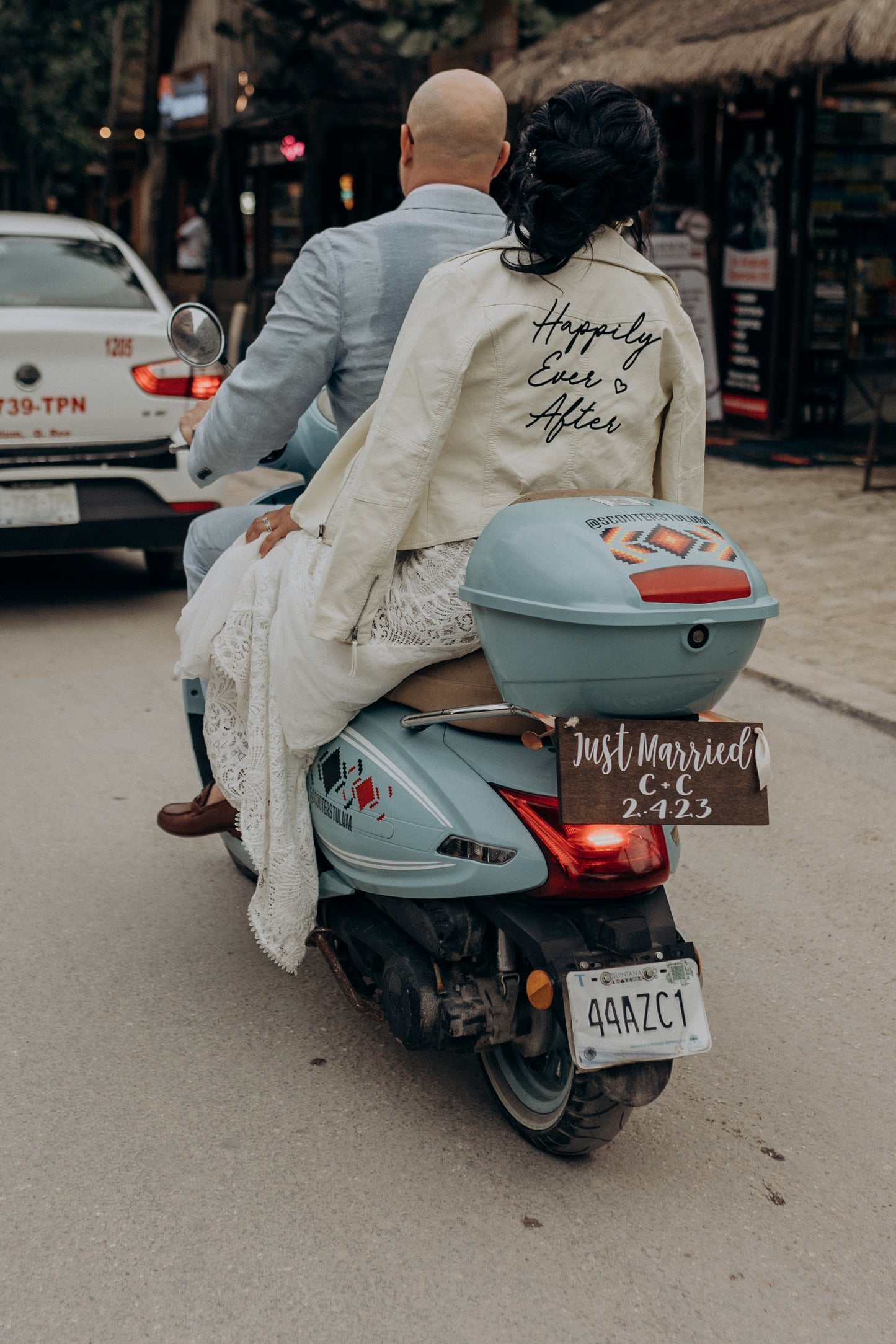 Sky Blue Linen Suit