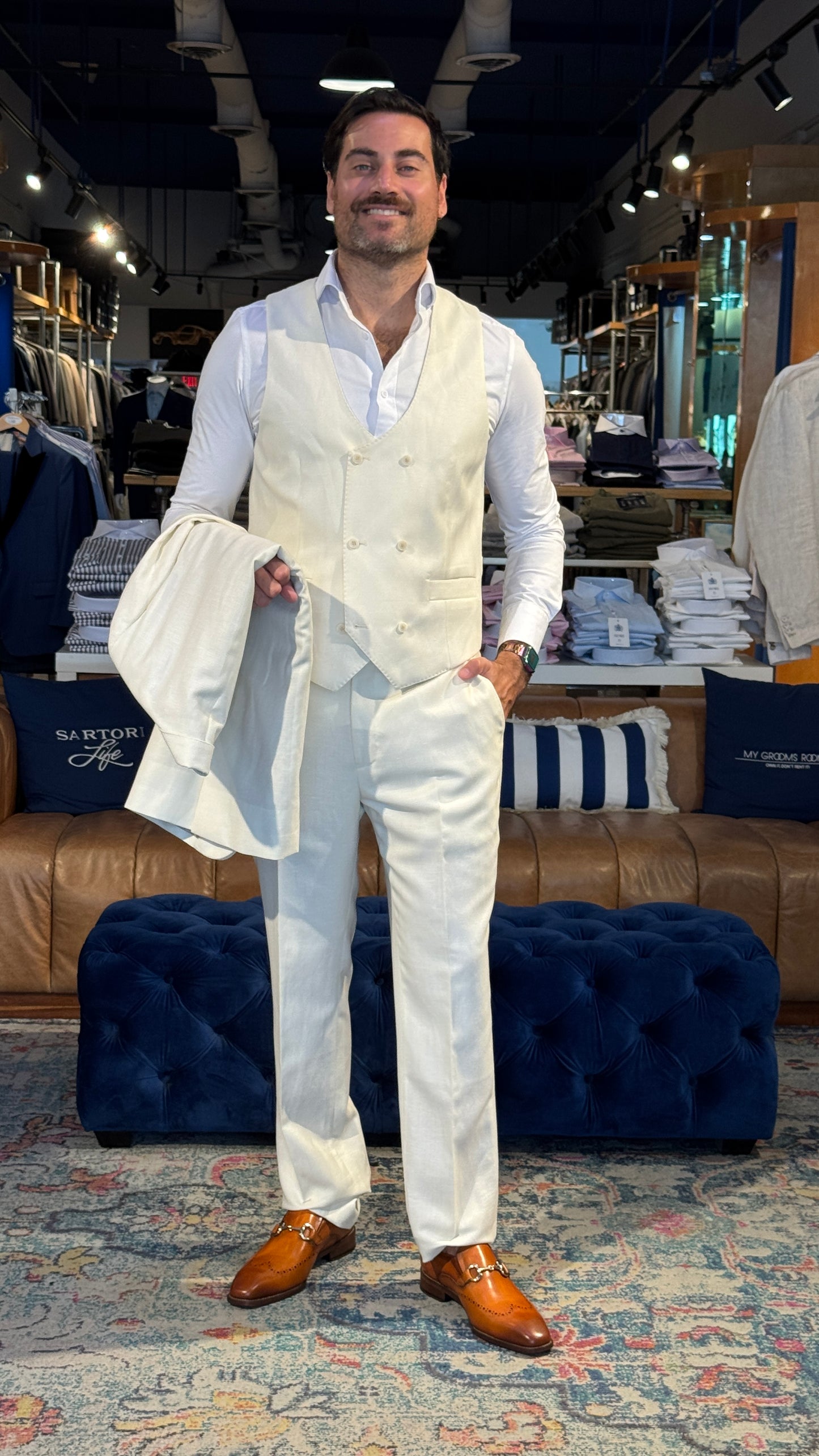Ivory Elegance — A Sartorial Statement for the Modern Groom