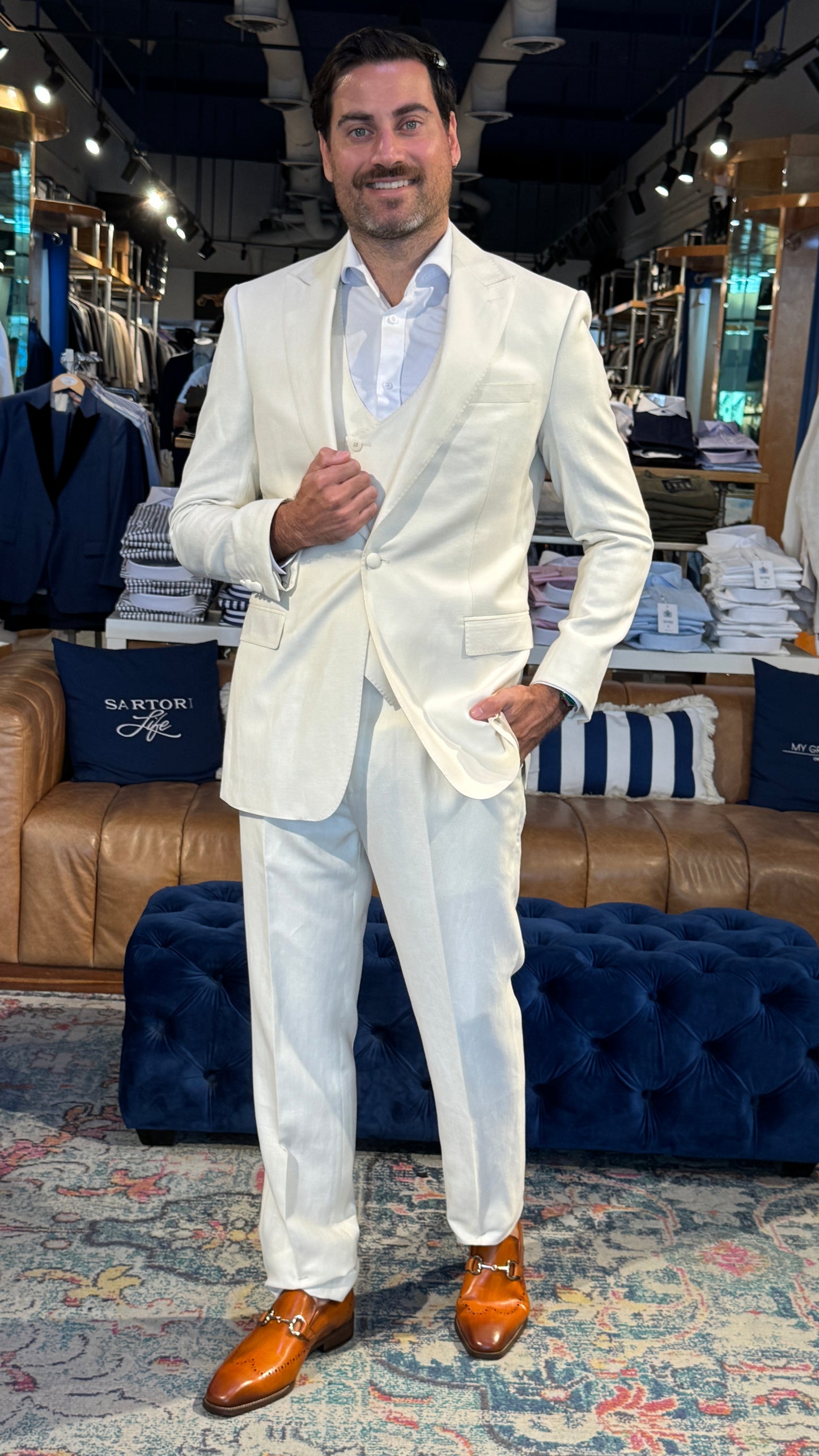Ivory Elegance — A Sartorial Statement for the Modern Groom