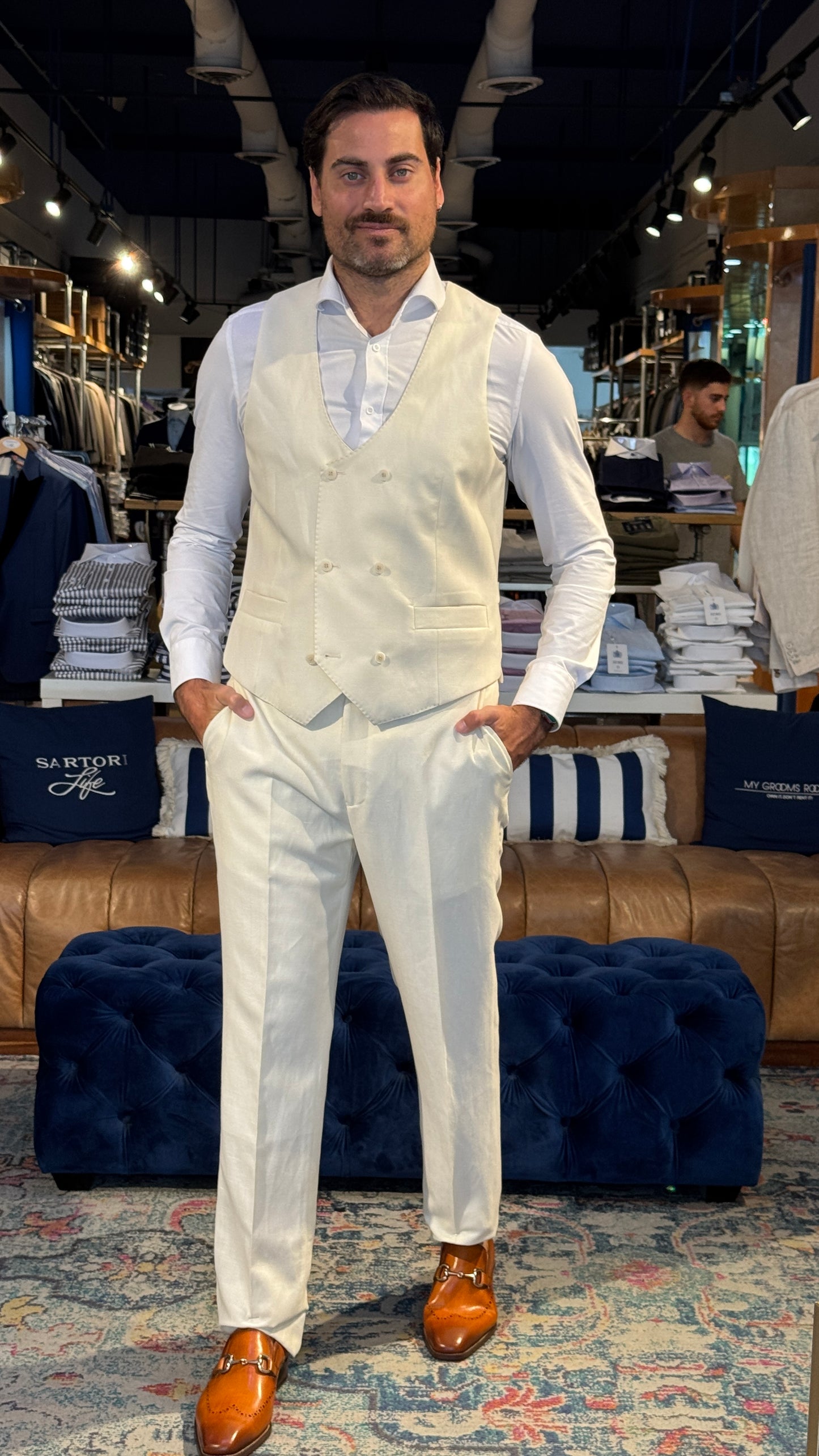 Ivory Elegance — A Sartorial Statement for the Modern Groom