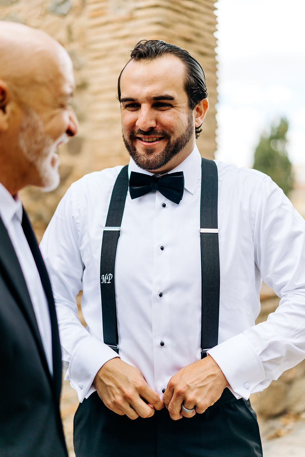 Suspenders (with embroidery)