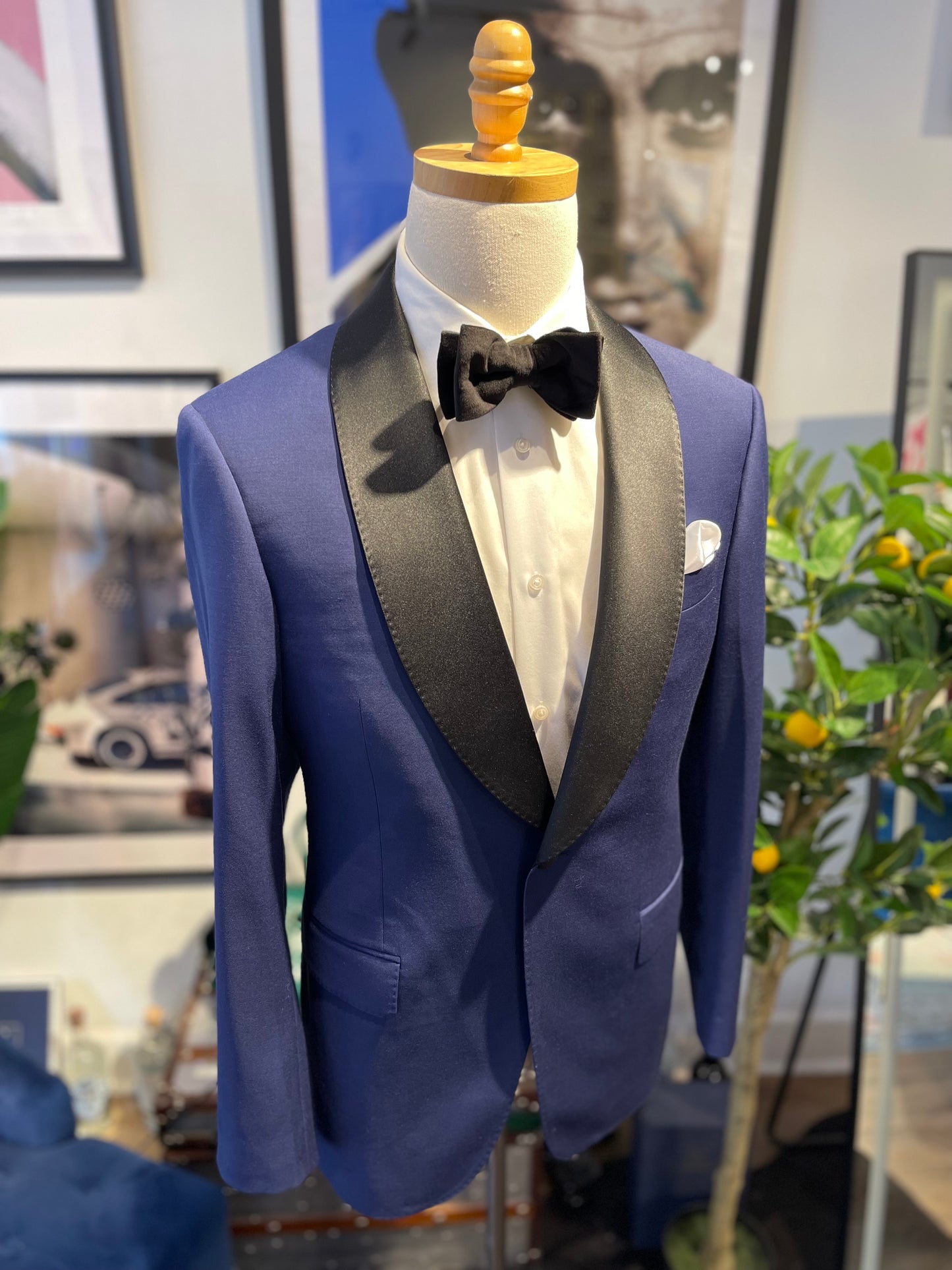 Blue Tuxedo Jacket