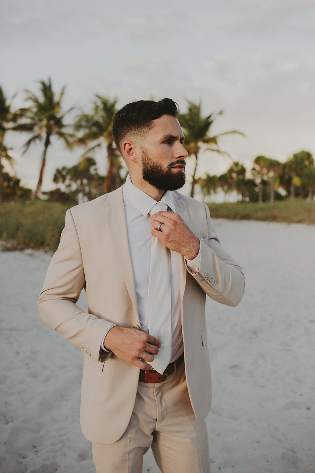 Sand Khaki Suit