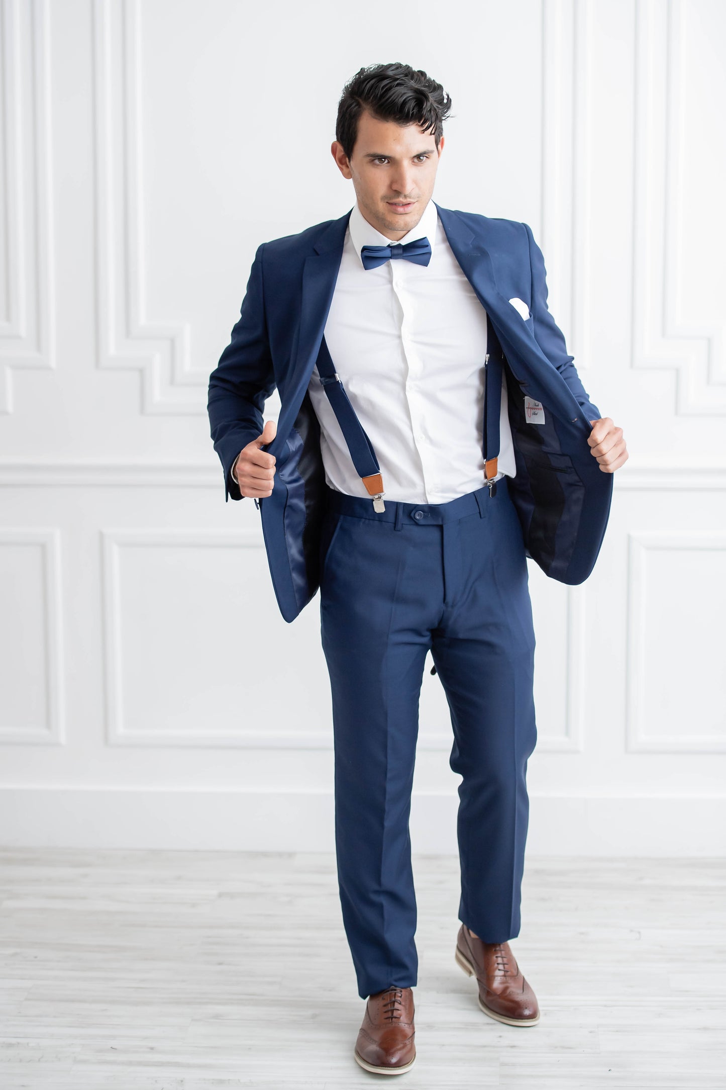 Blue Groomsmen Suit