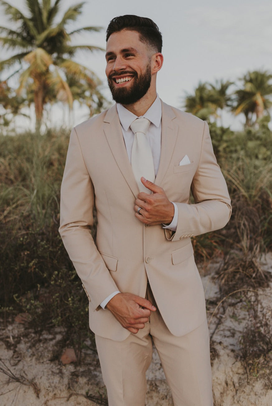 Sand Khaki Suit