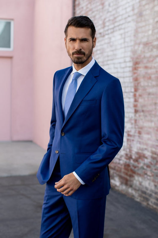 Italian Blue Suit
