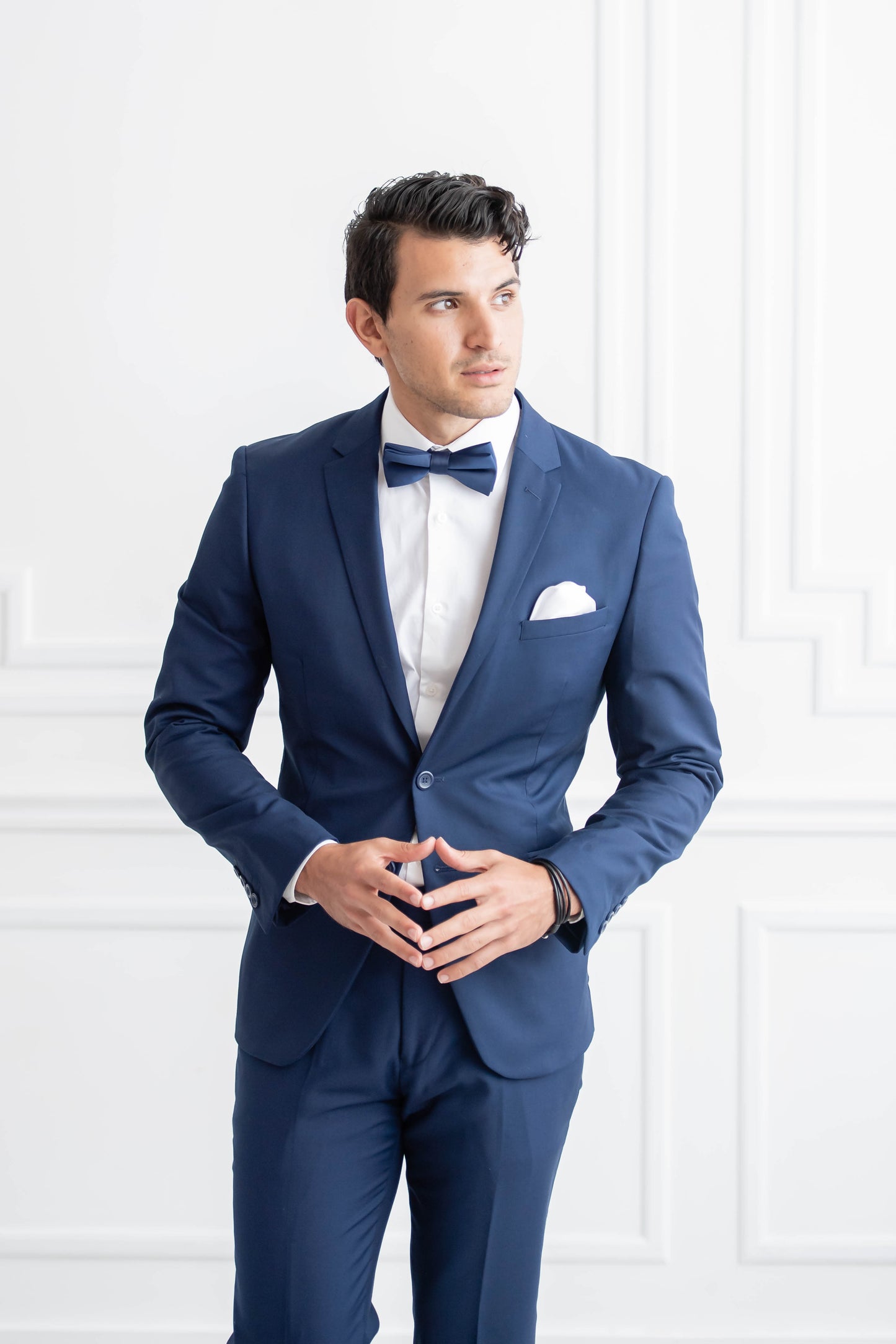 Blue Groomsmen Suit