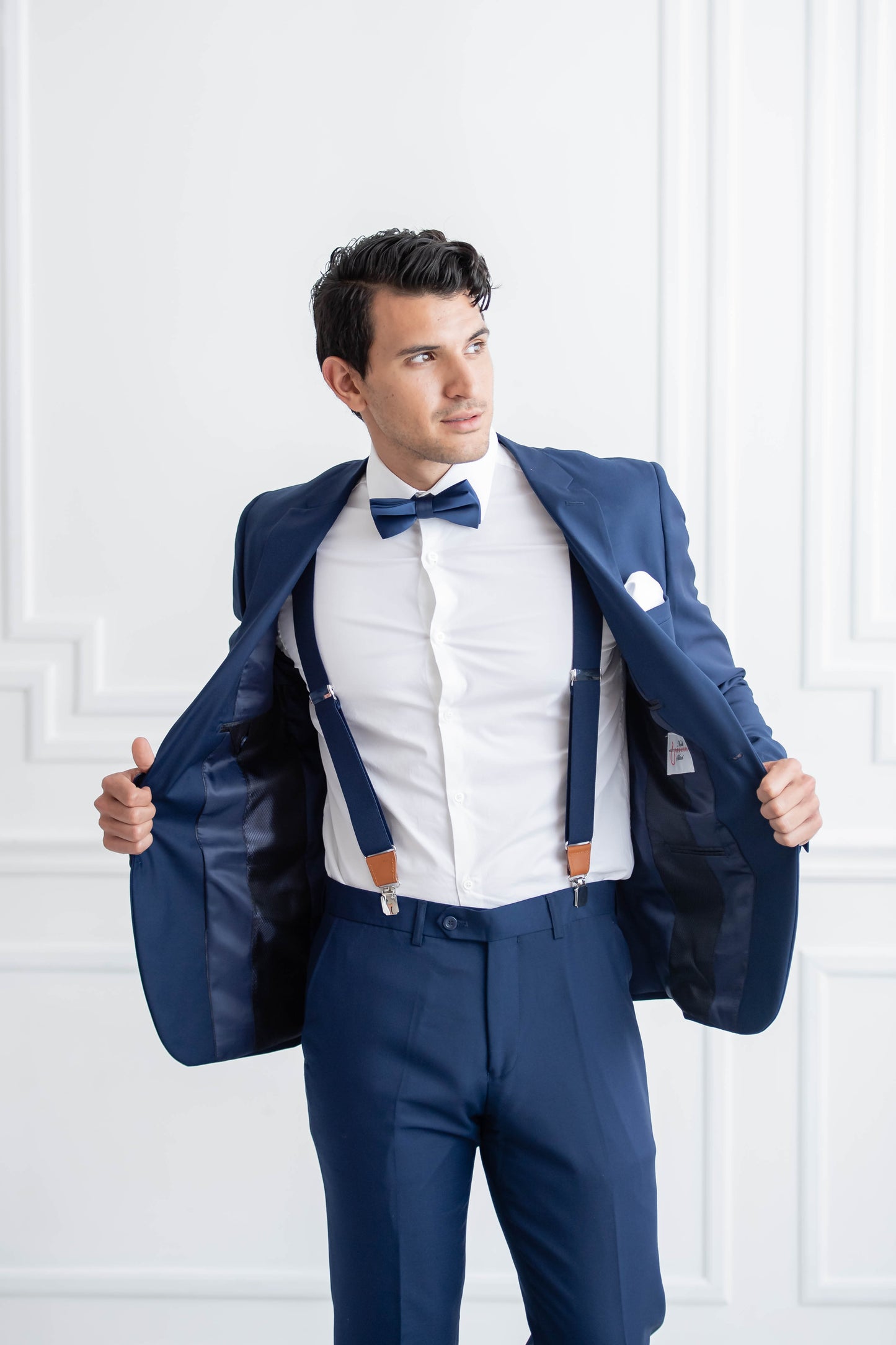 Blue Groomsmen Suit