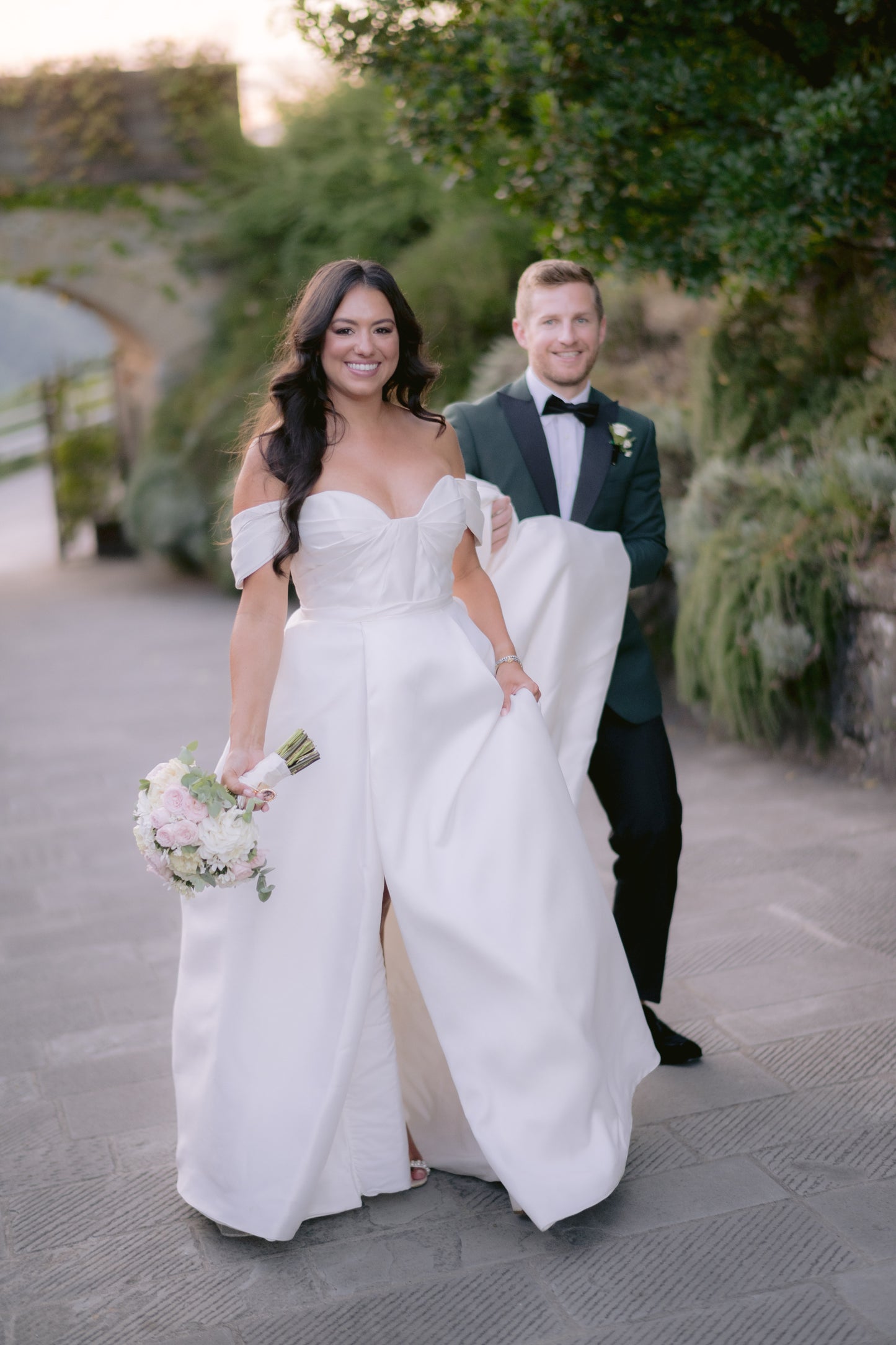 Hunter Green Peak Tux