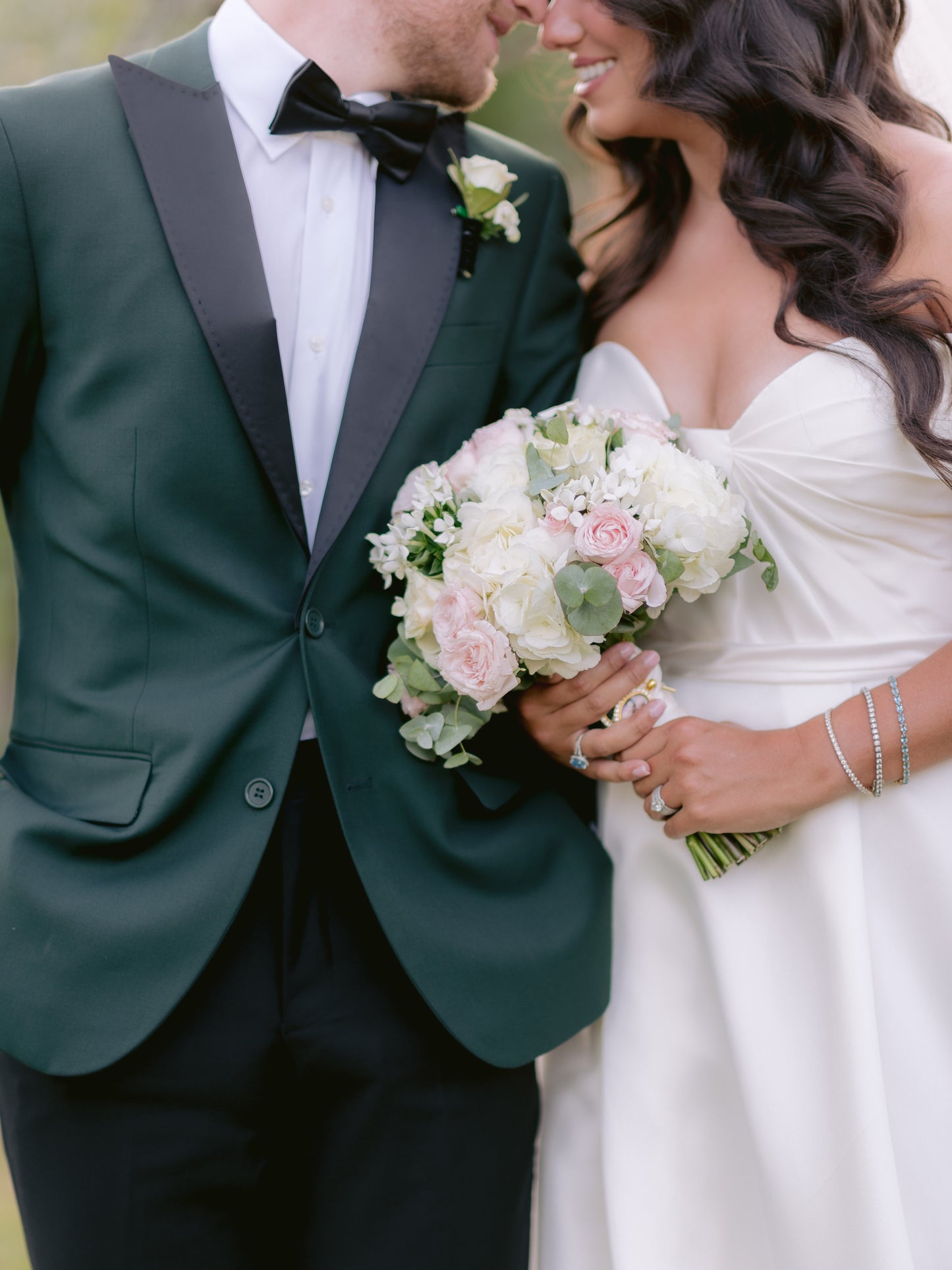 Hunter Green Peak Tux