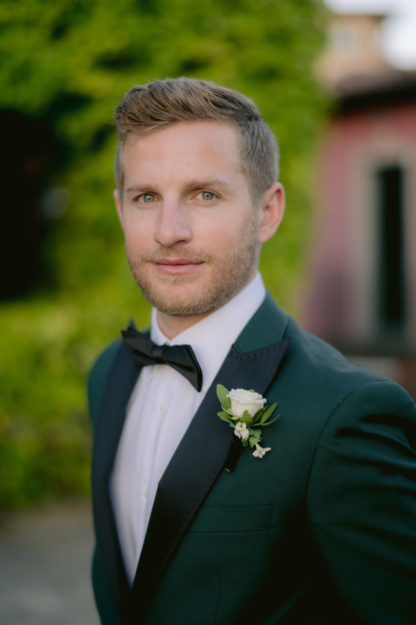 Hunter Green Peak Tux