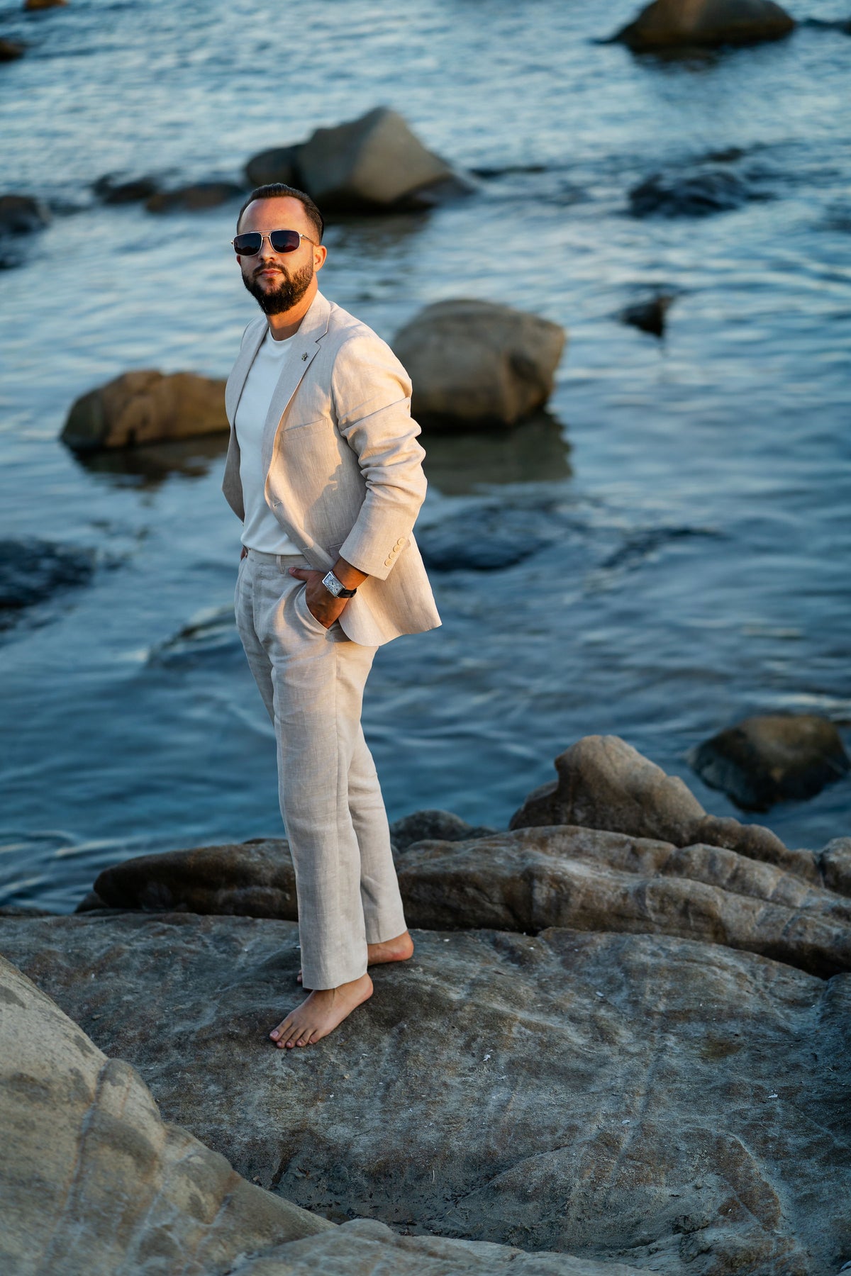 Linen Suit
