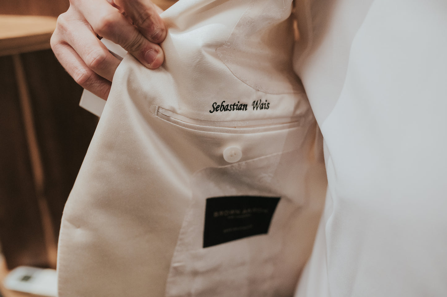 Off White Dinner Jacket