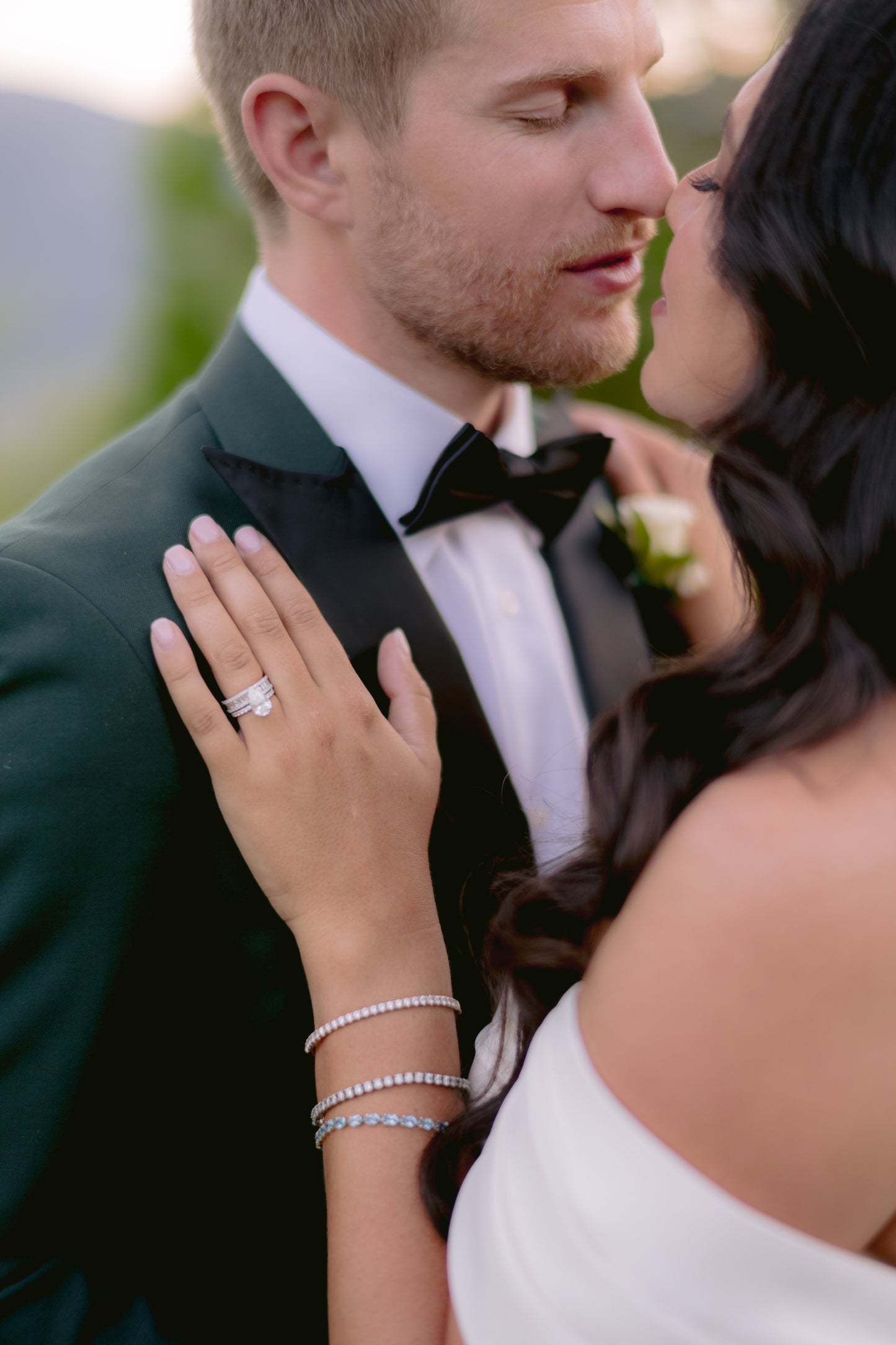 Hunter Green Peak Tux