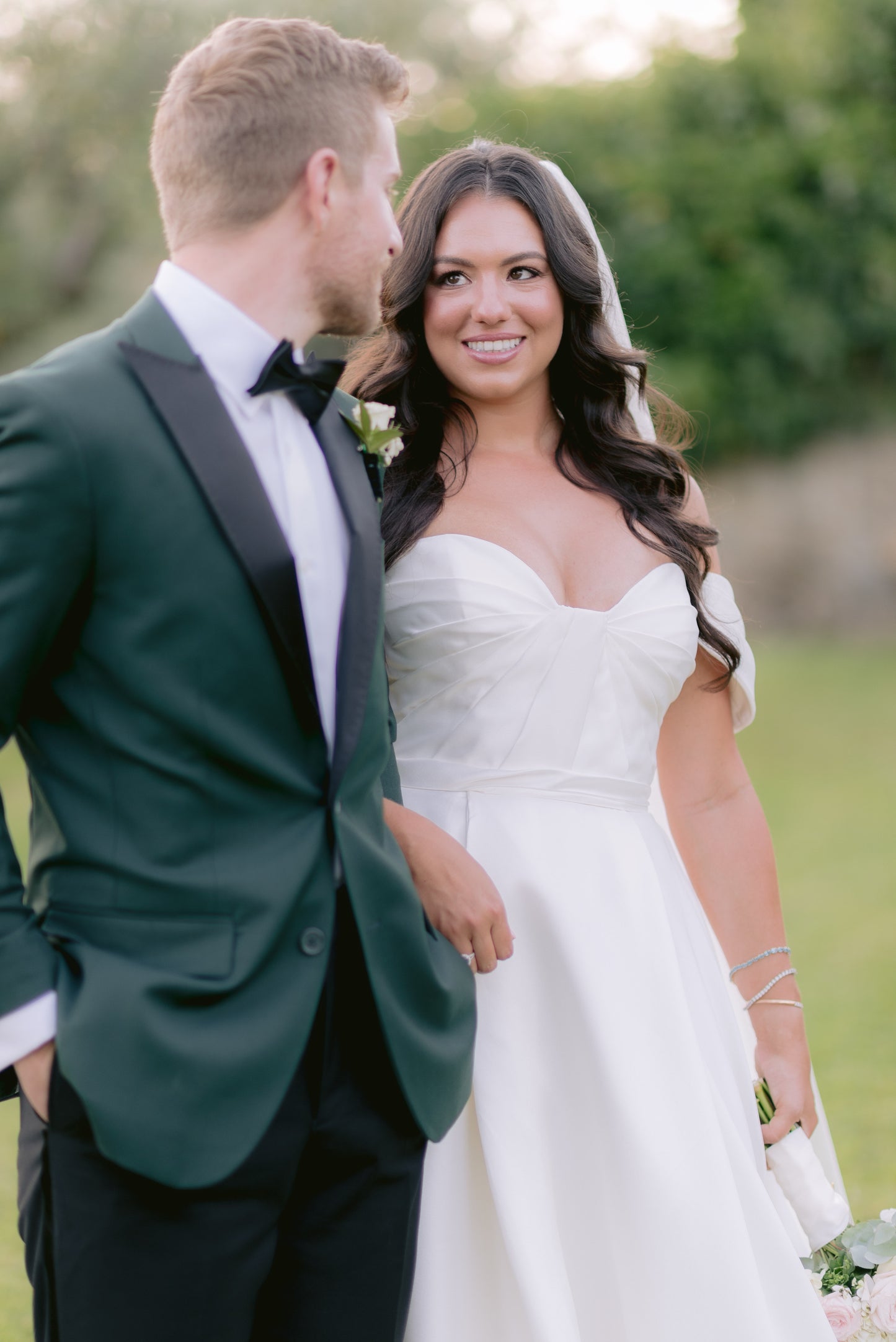 Hunter Green Peak Tux