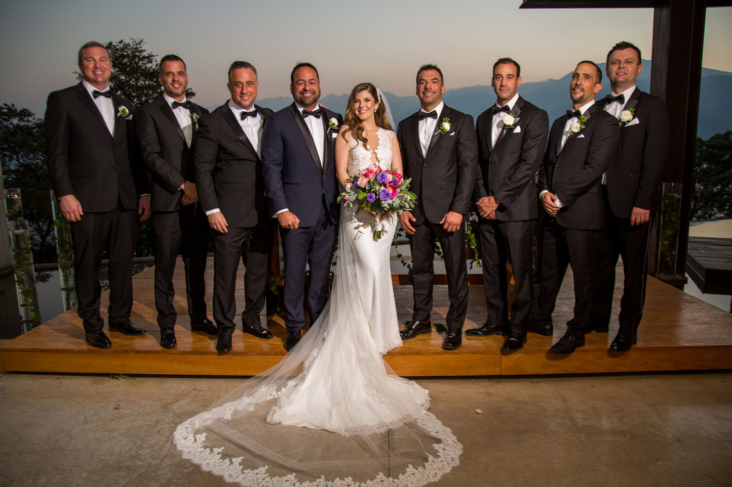 Lux Navy Shawl Tuxedo