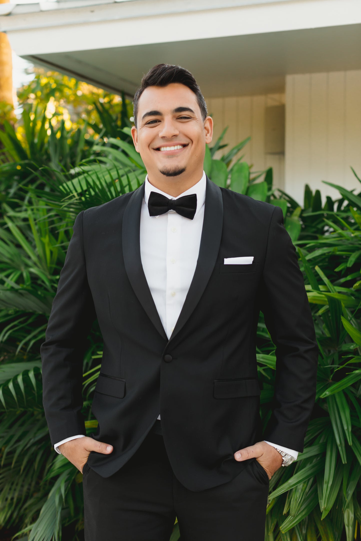 Black Groomsmen Shawl Tuxedo